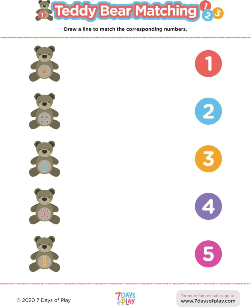 Match the Teddy Bears