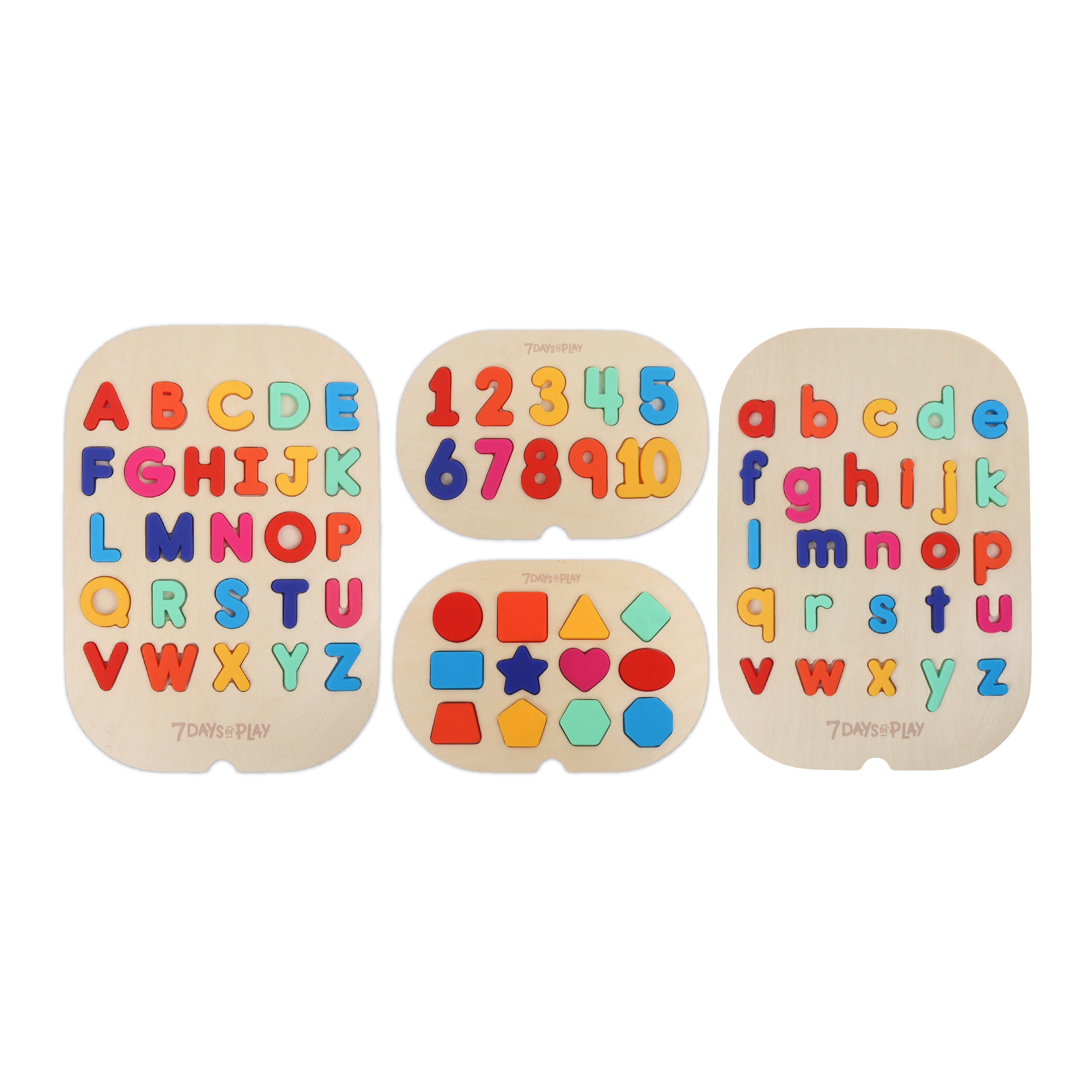 Bin Inserts for Sensory Tables | Alphabet, Numbers & Shapes – 7