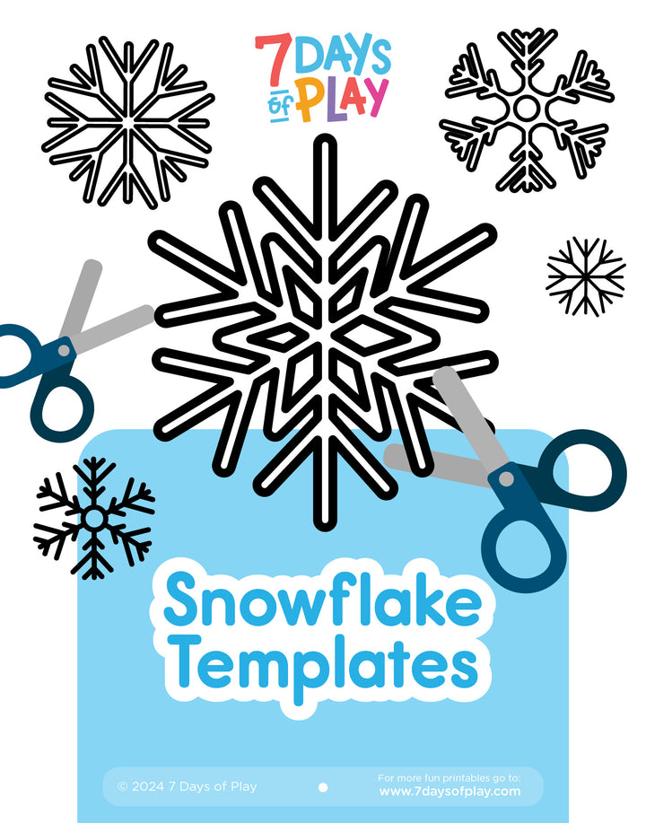Snowflake Templates - Free Printable