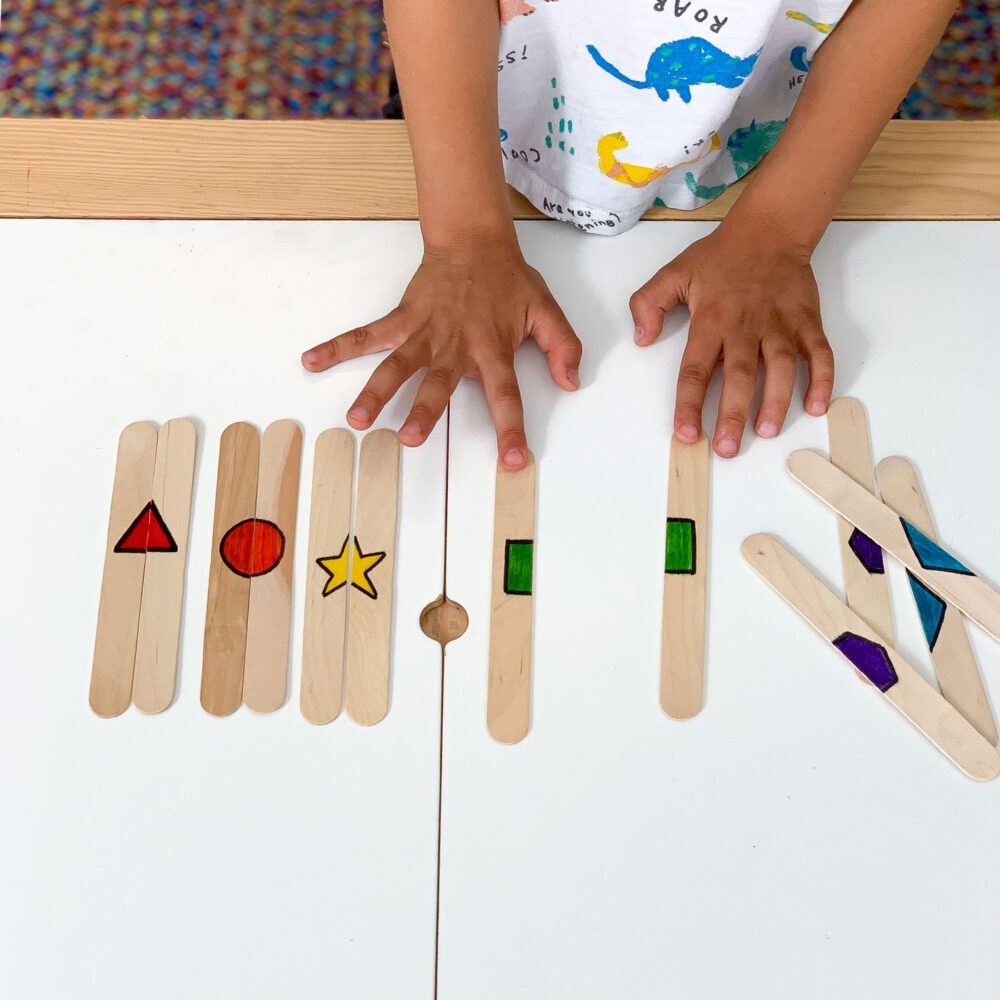 Simple Shape Puzzle - Early Math Activity