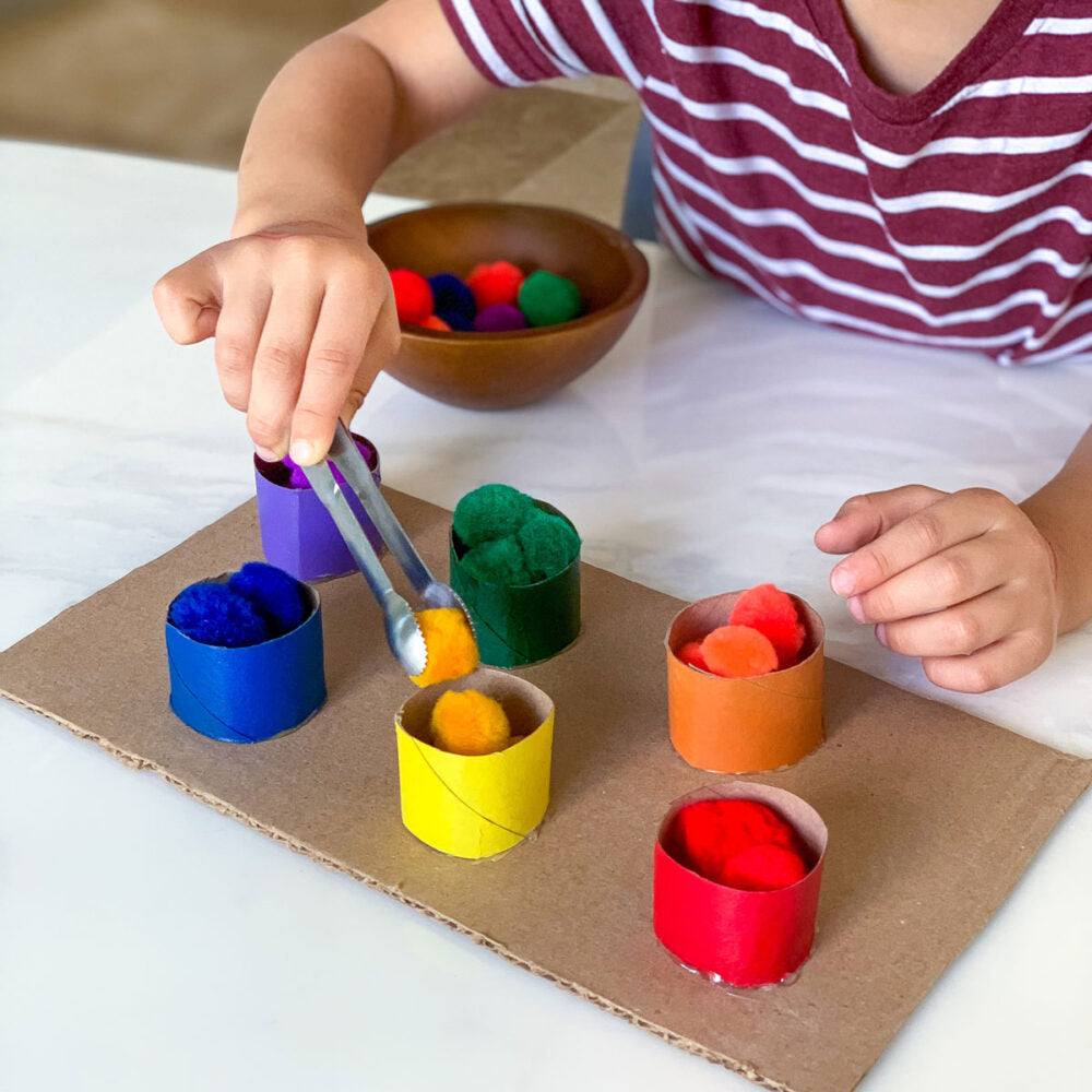 Color Matching Activity - Make Your Own Sorting Game