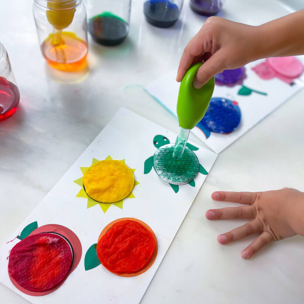 Teaching Colors to Toddlers - Make Cotton Vibrant
