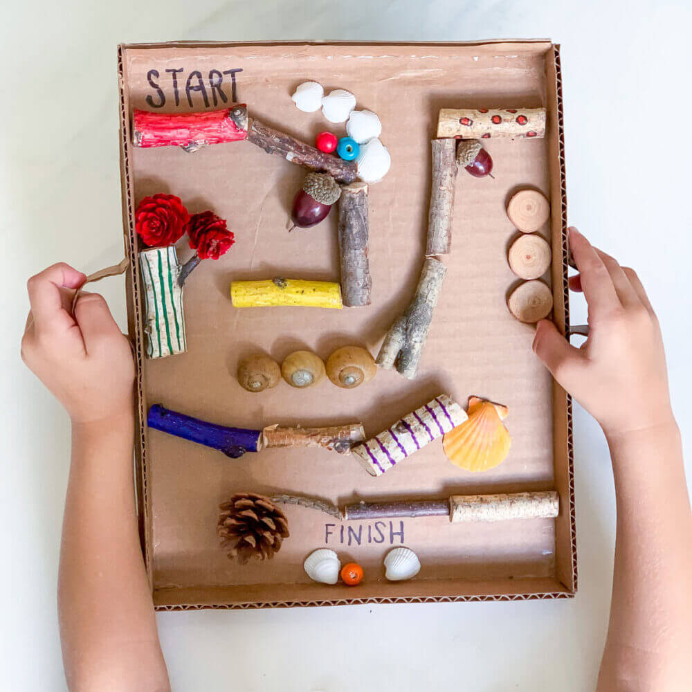 How to Make a Maze with Natural Materials