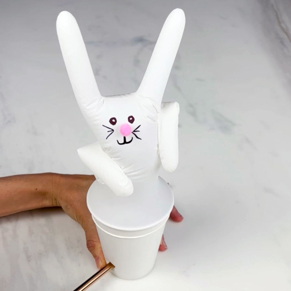 Easter Activity Idea - How to Turn a Glove into a Bunny