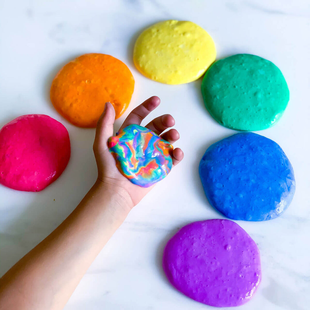 Shaving Cream Slime Recipe - How to Make Fluffy Slime