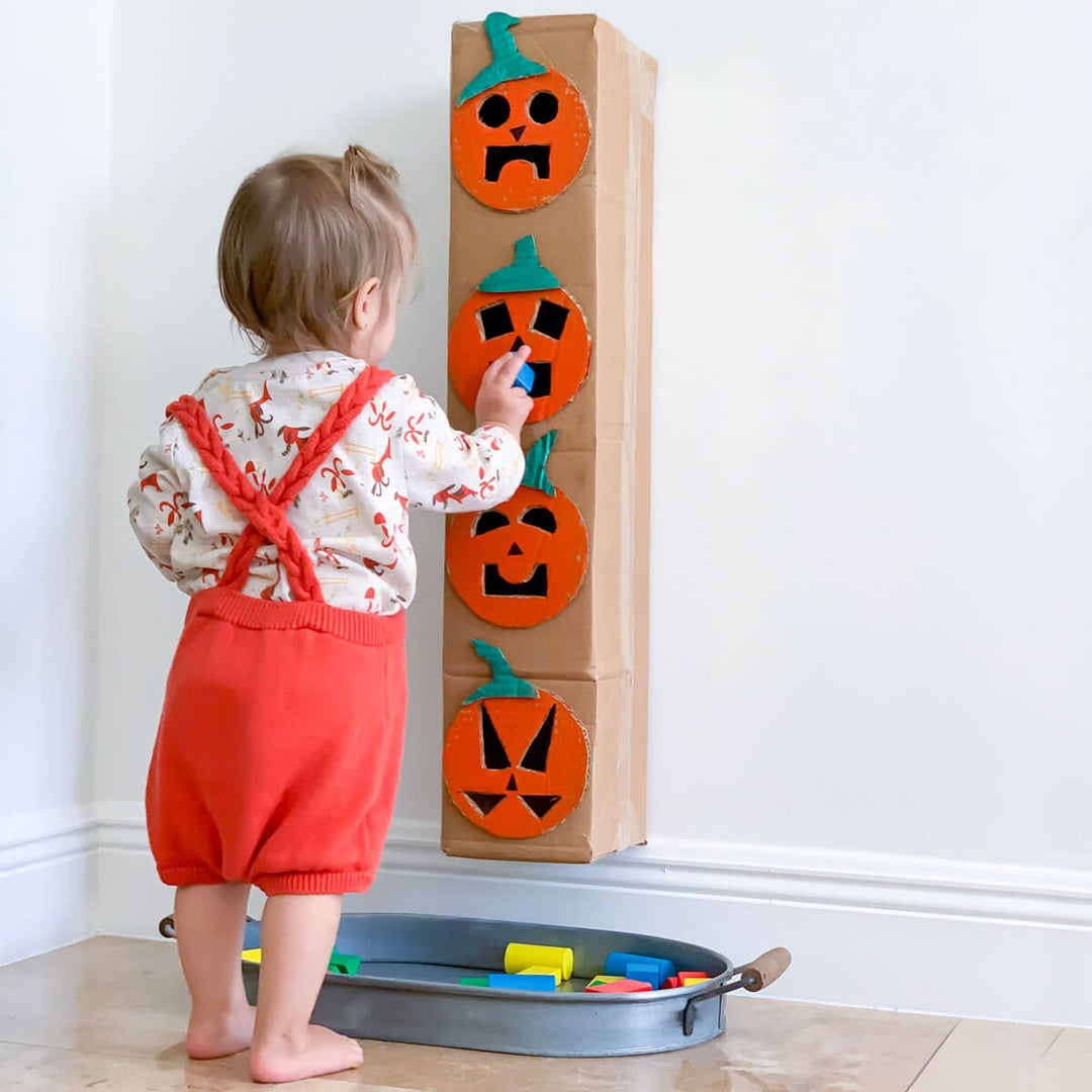 Halloween Activity for Toddlers - Make a Shape Sorter