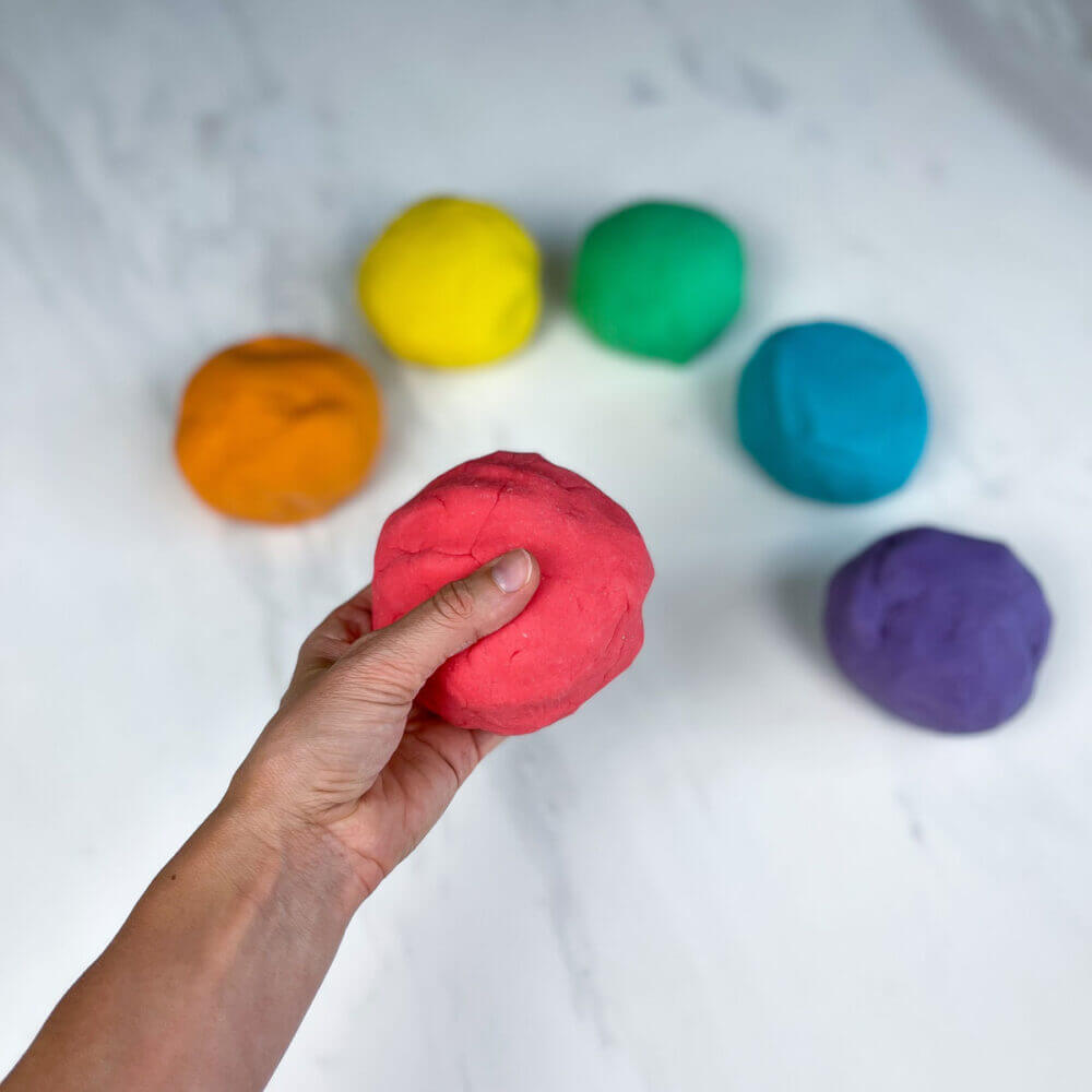 Easy to Make Play Dough - No Cook Recipe