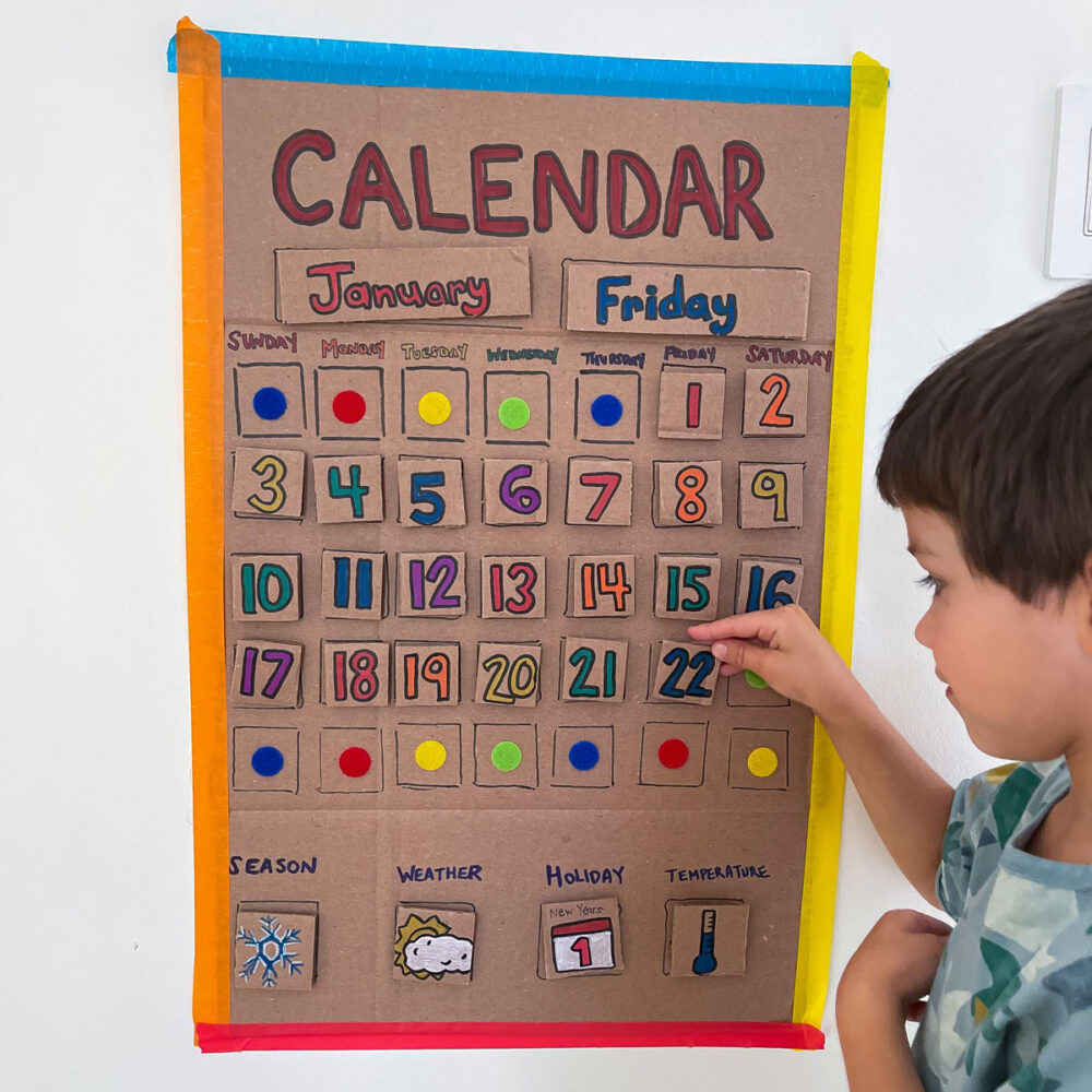 Months of the Year Activity - DIY Calendar
