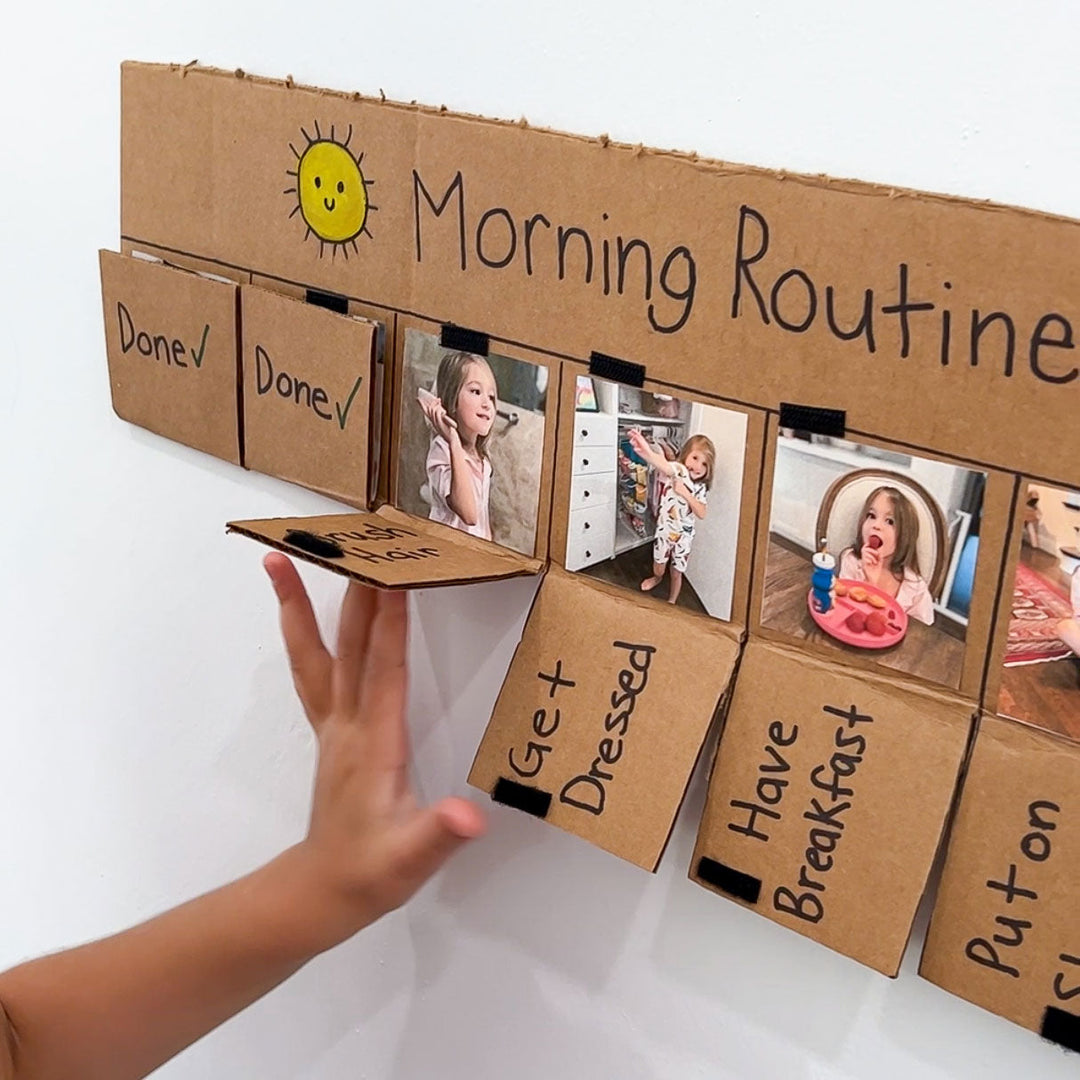 How to Make a Kid-Friendly Morning Routine Chart