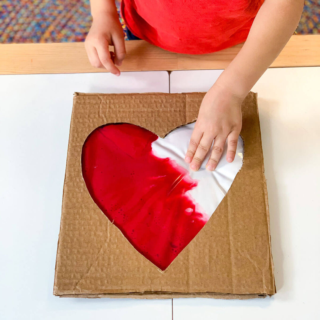 Red and White Make What Color: Mix the Heart