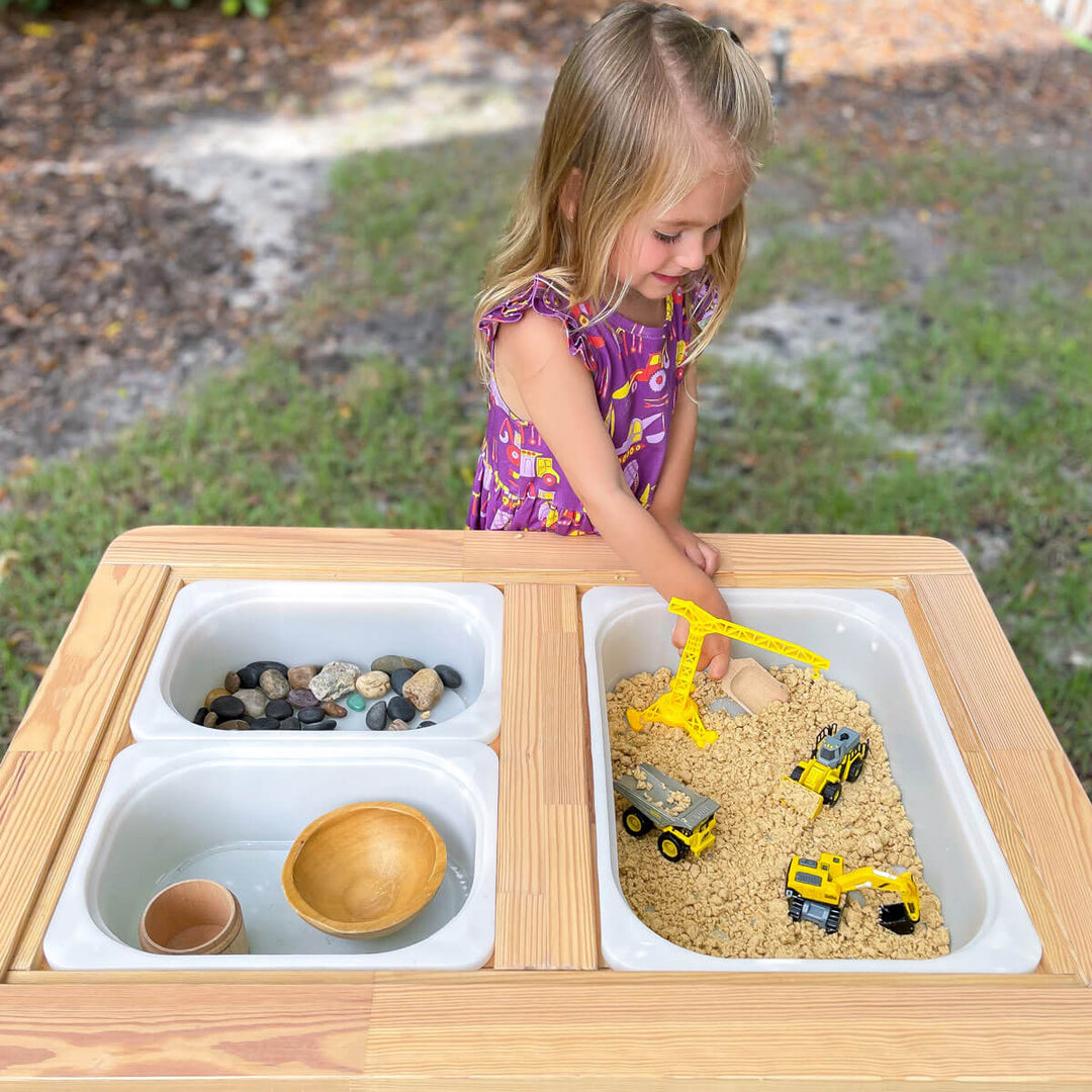 Sensory Sand - Easy to Make and Taste Safe!