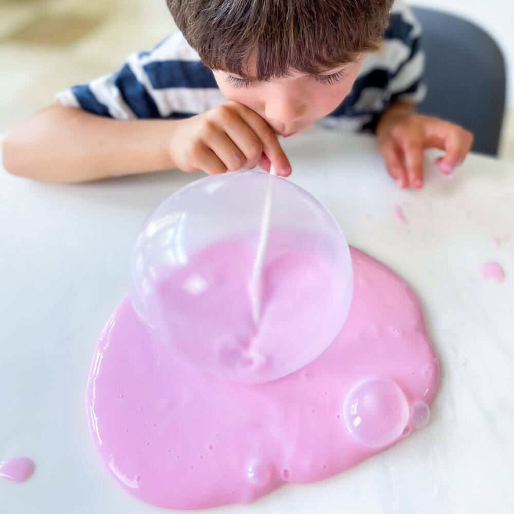 Bubble Slime - How to Make Slime That Pops!
