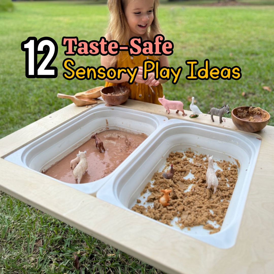 12 Taste Safe Sensory Play Ideas Kids Will Love (and You’ll Love Too!)