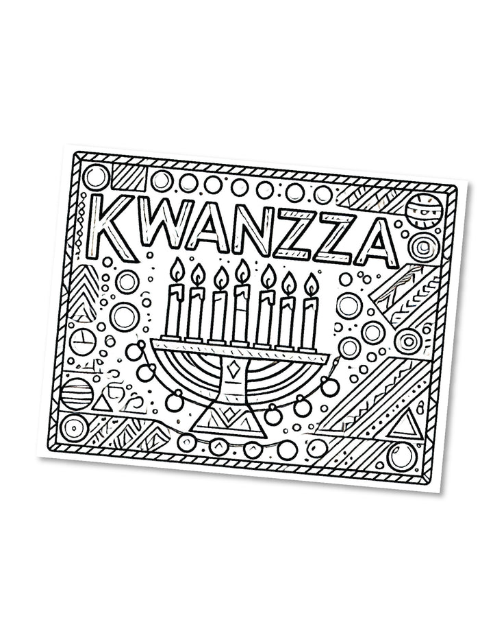 Coloring Pages Kwanzaa - Printable