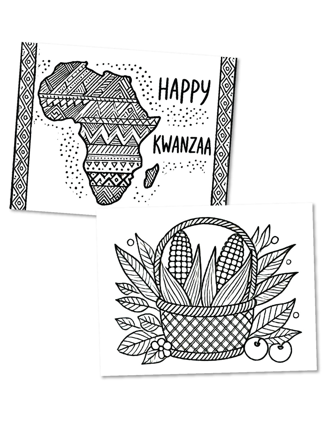 Coloring Pages Kwanzaa - Printable