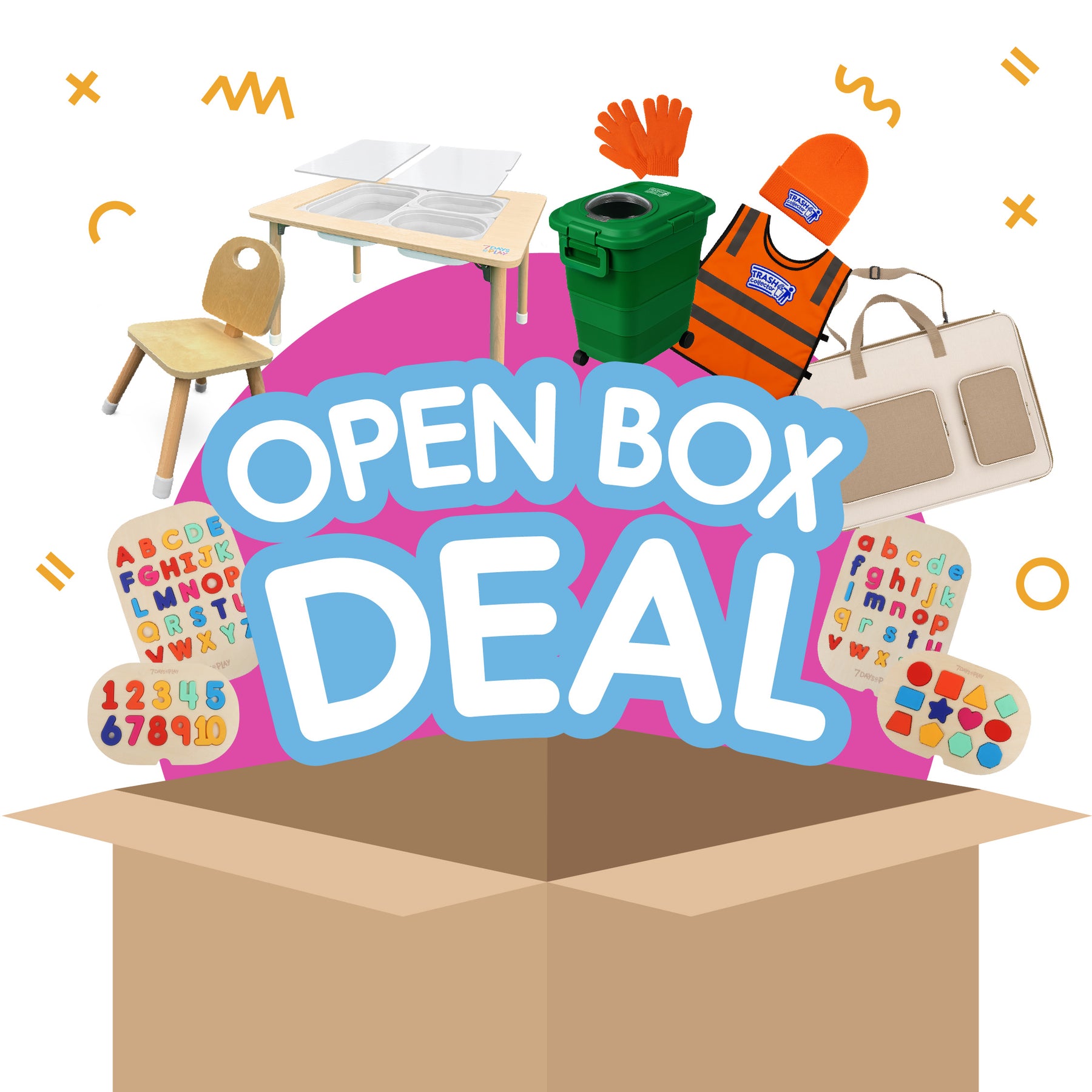 Open Box Deals | Discount Sensory Tables & Kids Play Items – 7