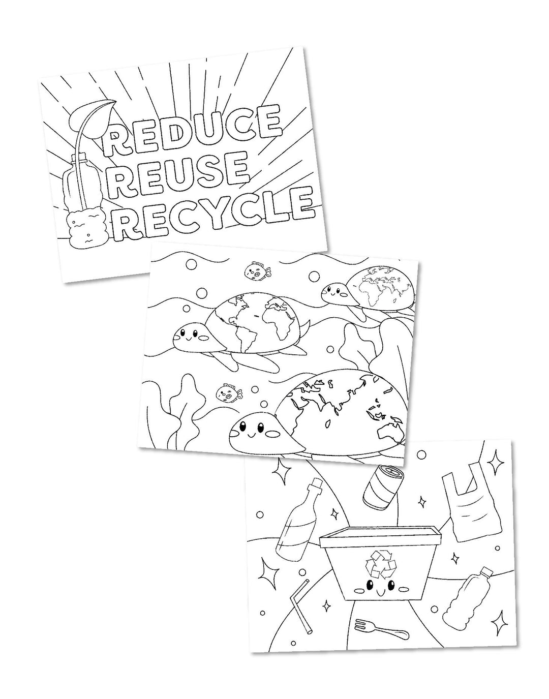 Coloring Pages Earth Day - Printable