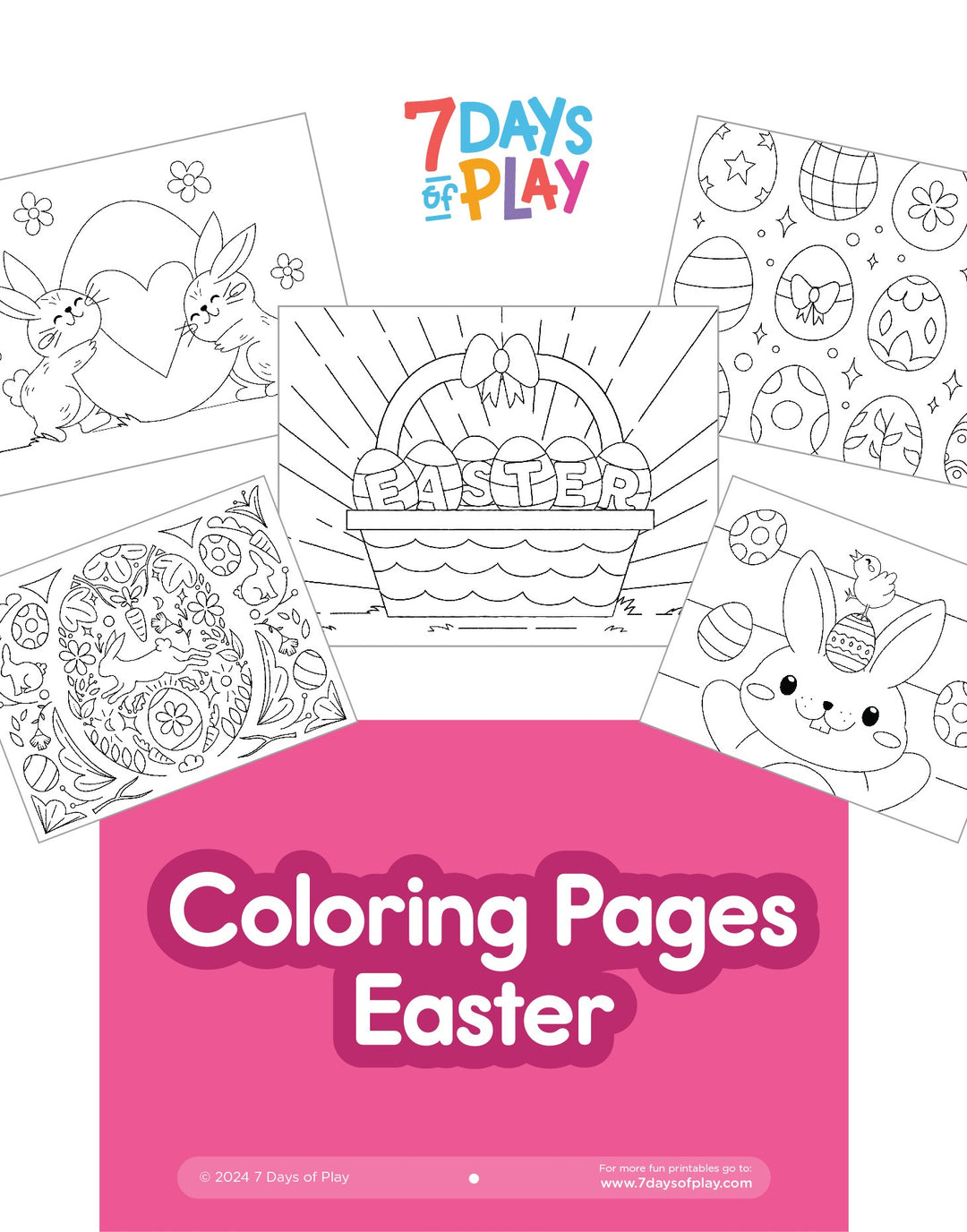 Coloring Pages Easter - Printable