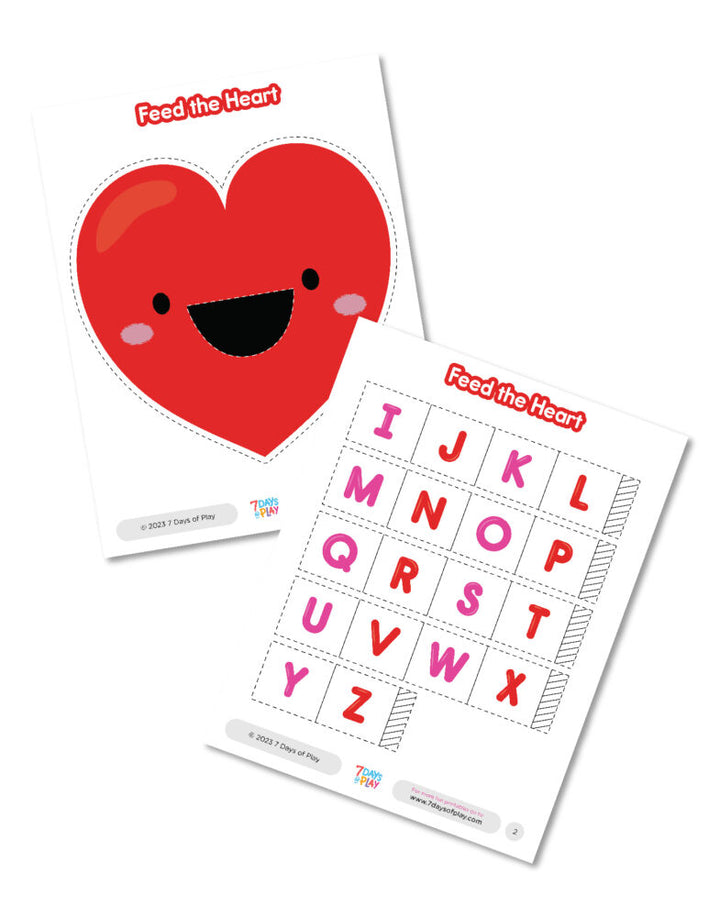 Feed the Heart - Printable for Kids