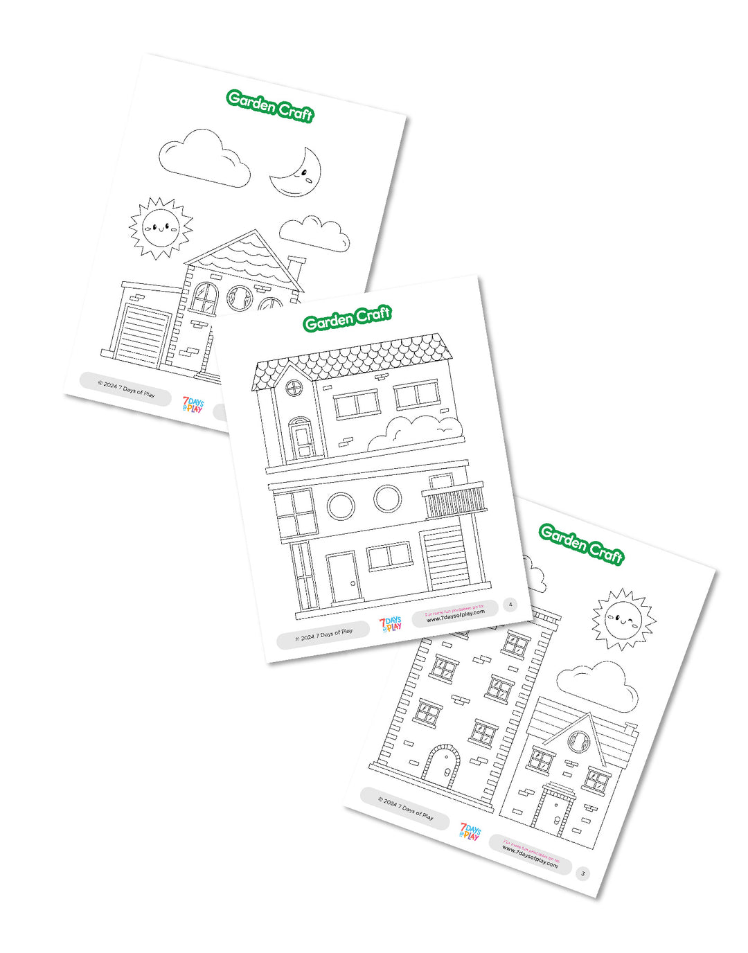 Garden Craft - Printable for Kids