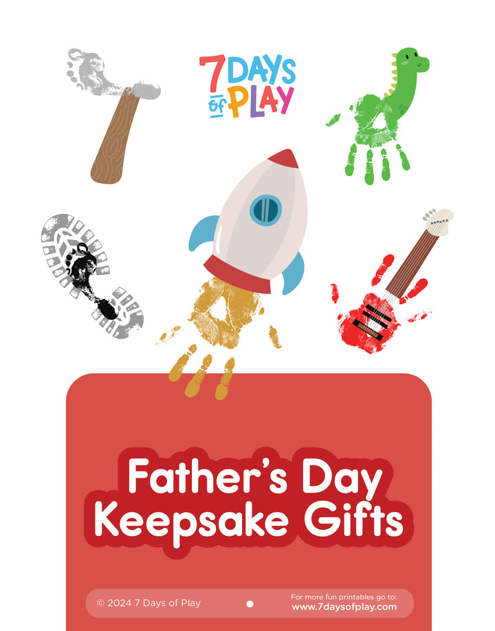 Father's Day Keepsake Gifts - Printable