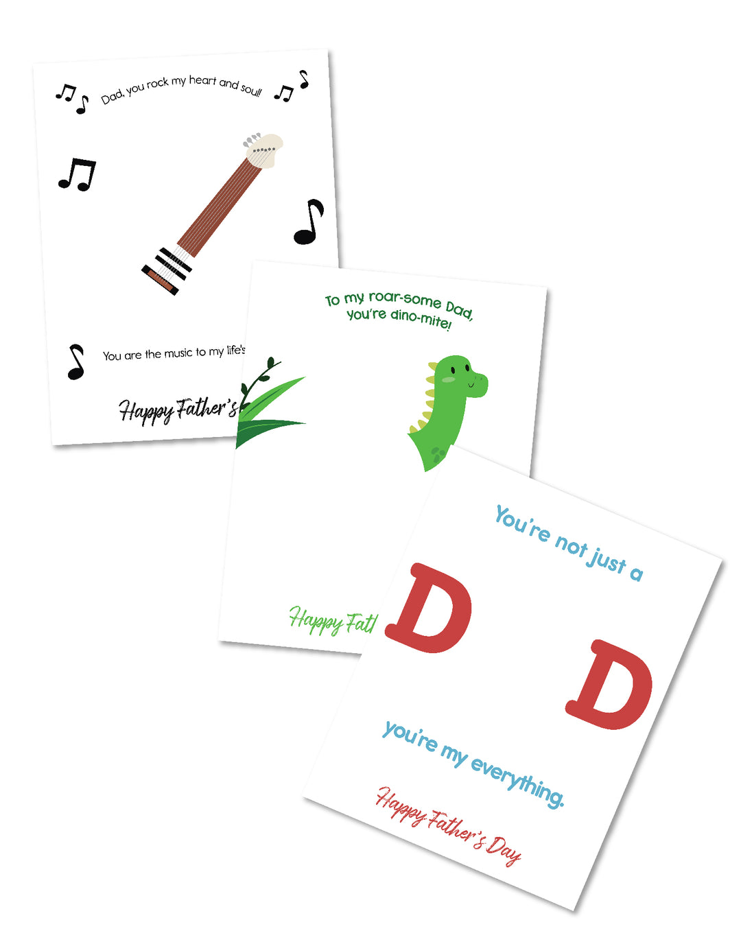 Father's Day Keepsake Gifts - Printable
