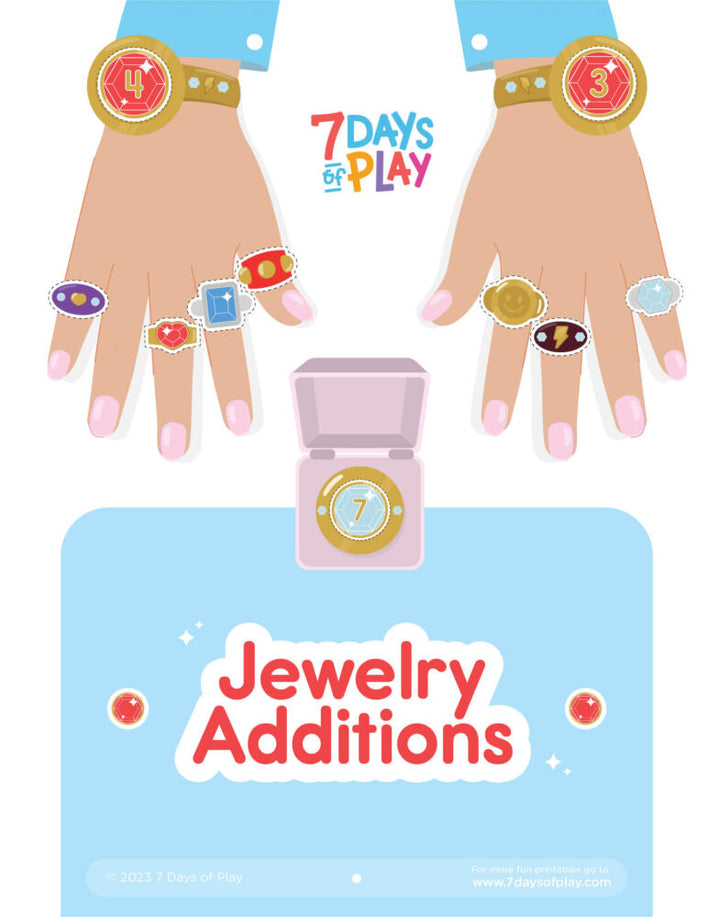 Jewelry Additions - Printable for Kids