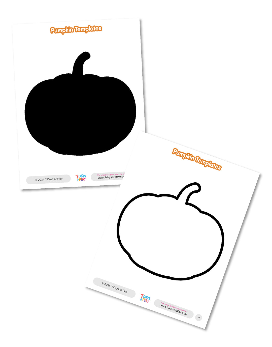 Pumpkin Templates - Free Printable