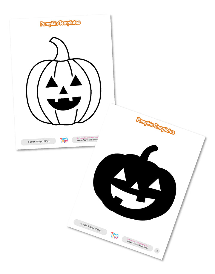 Pumpkin Templates - Printable
