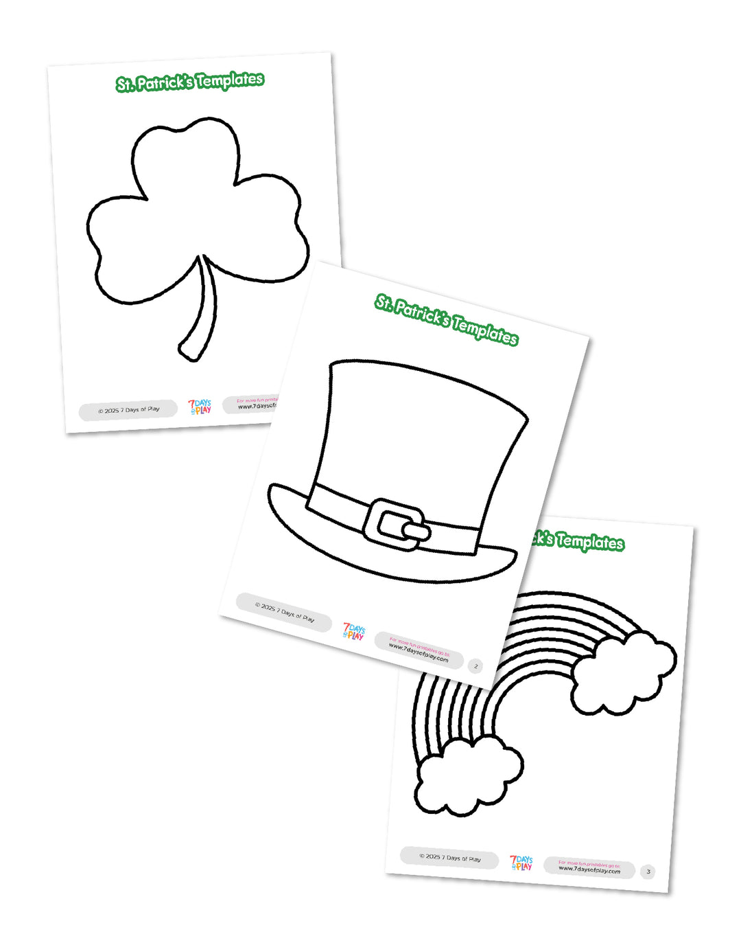 St. Patrick’s Templates - Printable