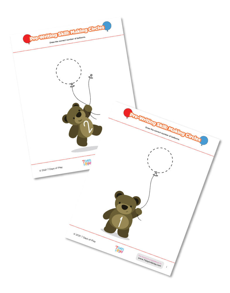 Pre-Writing Skill: Making Circles