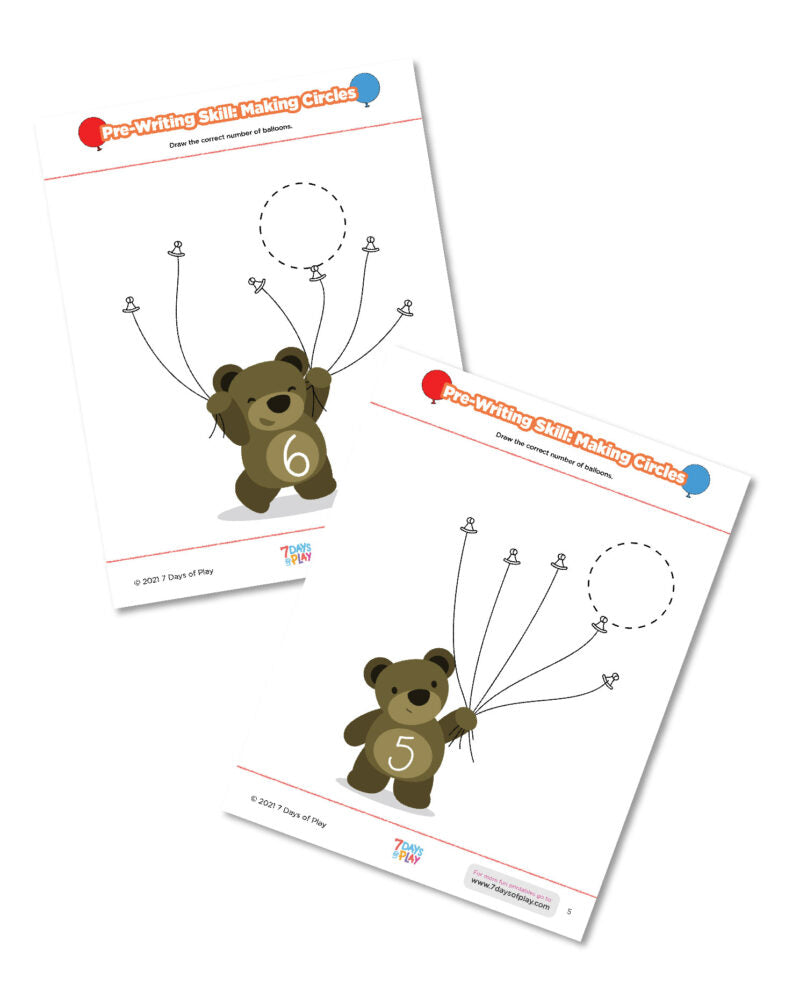 Pre-Writing Skill: Making Circles