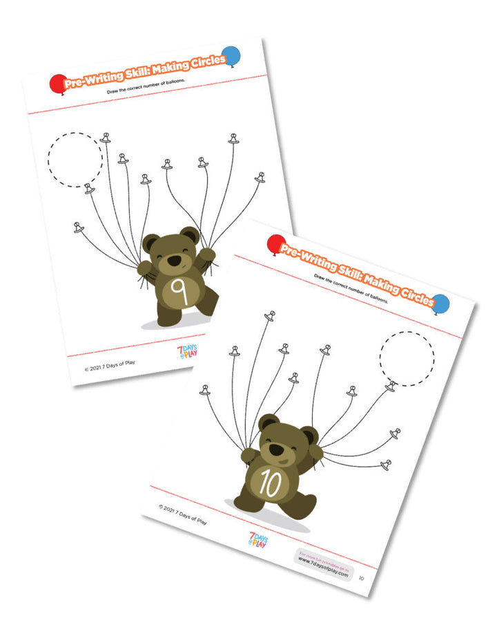 Pre-Writing Skill: Making Circles
