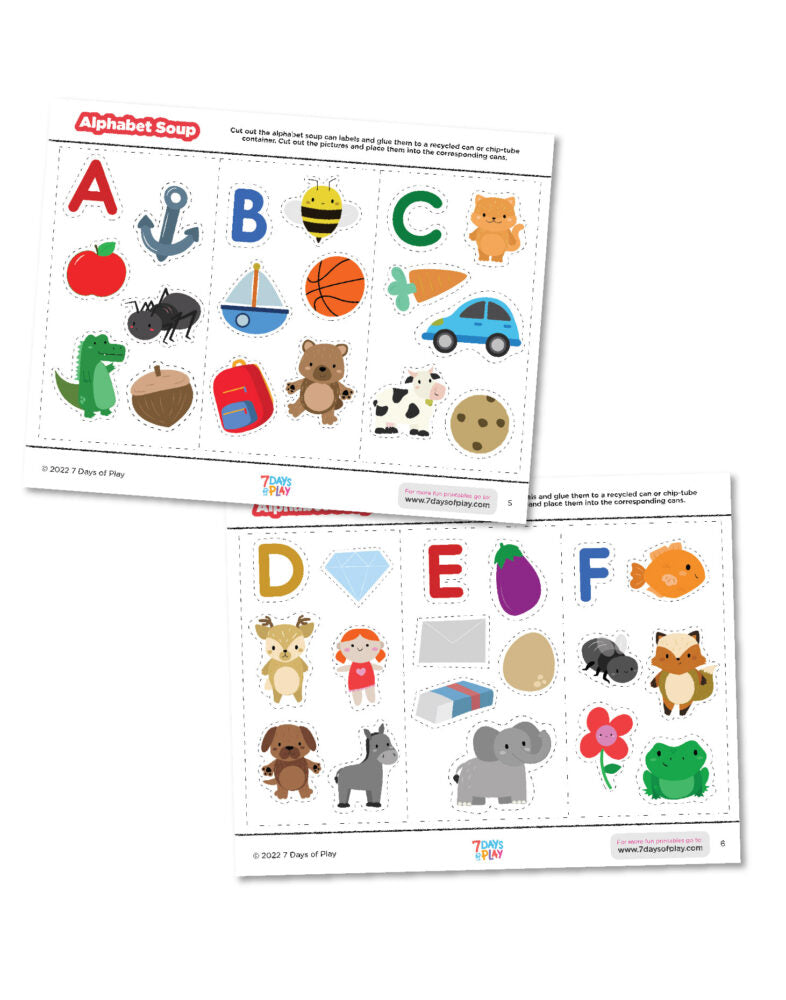 Alphabet Soup - Fun Activity for Kids