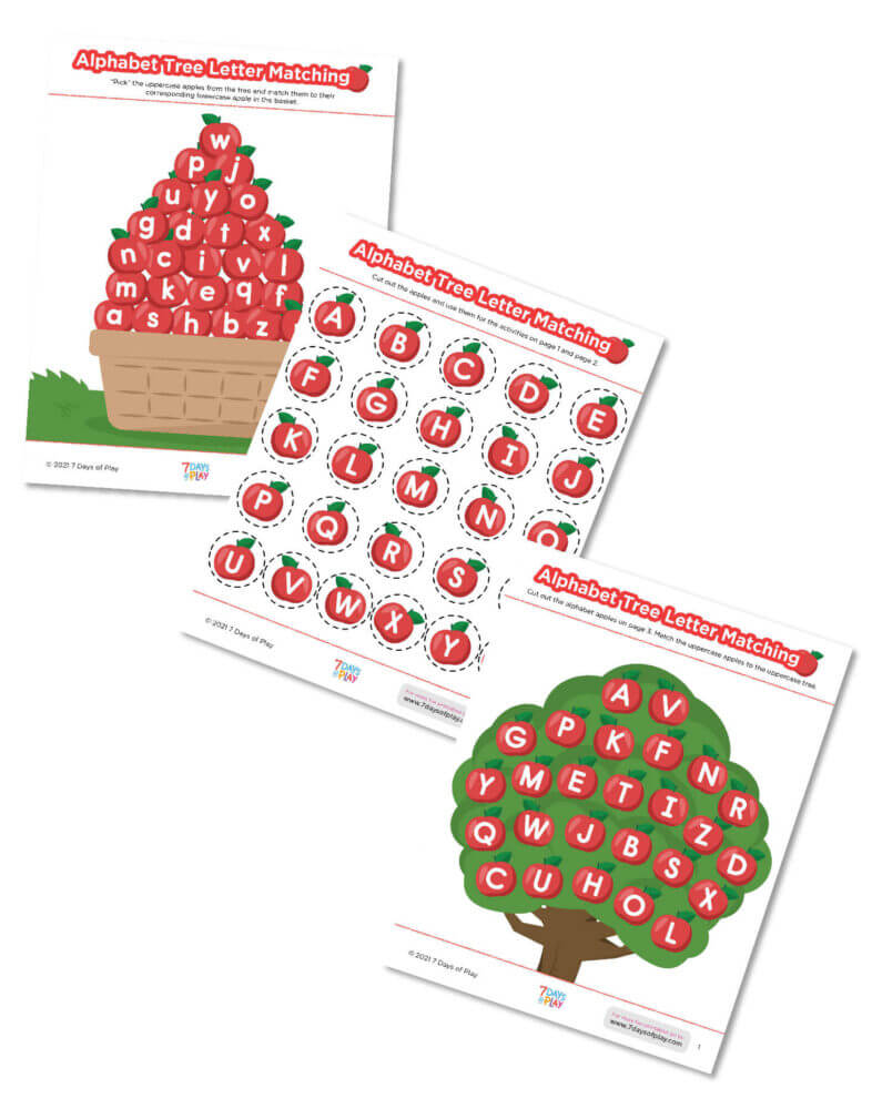 letter recognition alphabet matching worksheet printable