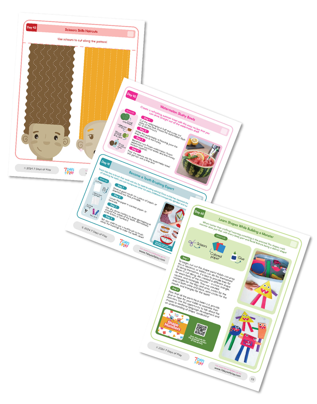 60 Things to Do During Summer Break - Printable