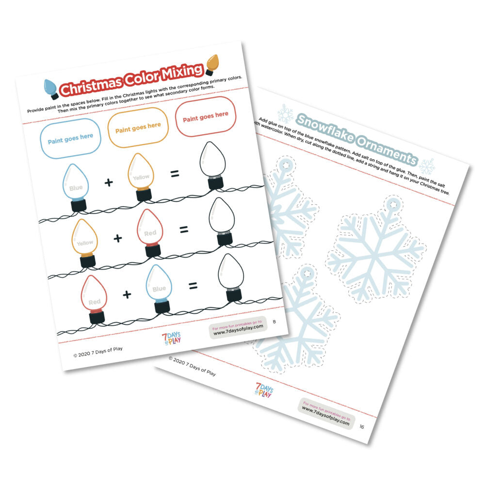 Christmas Activity Booklet - Fun Printable