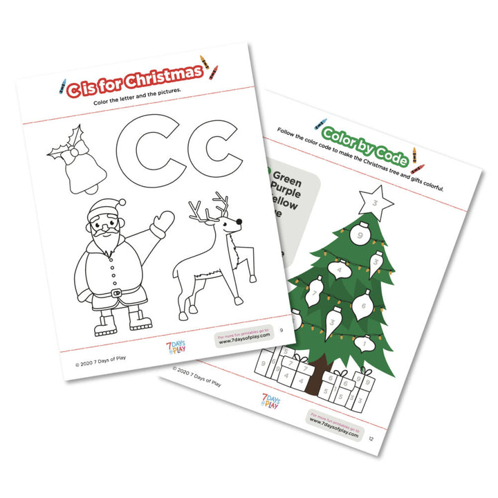 Christmas Activity Booklet - Fun Printable