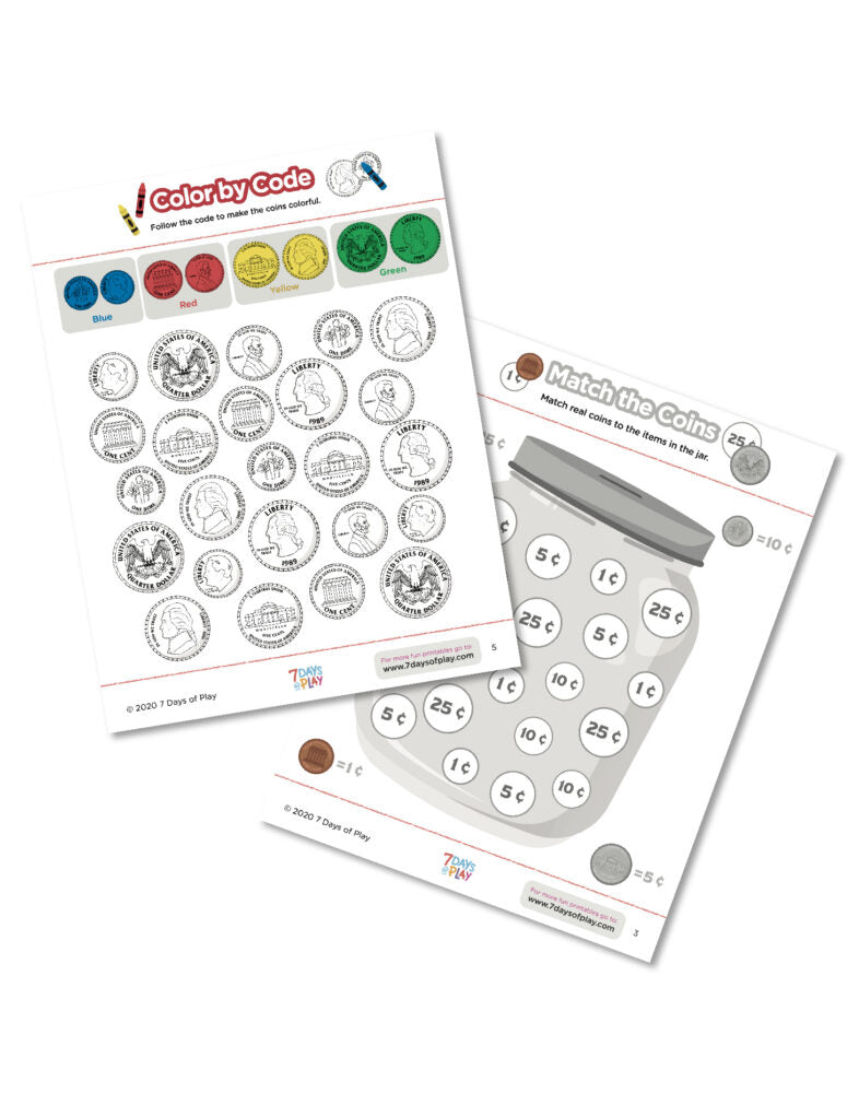 Coin Recognition Activities