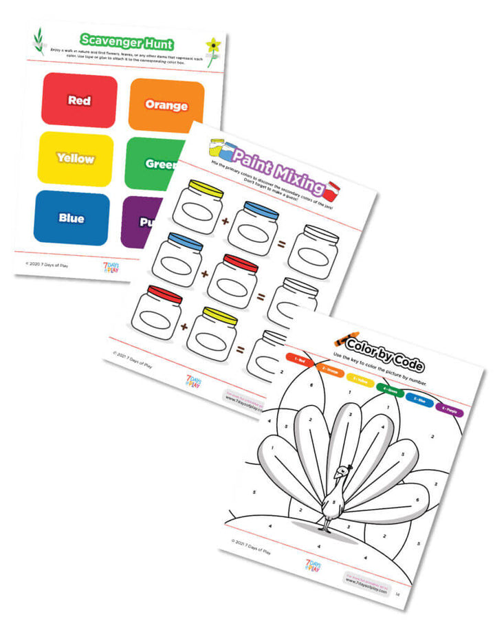 learn and teach colors with this free printable worksheet for kids printable