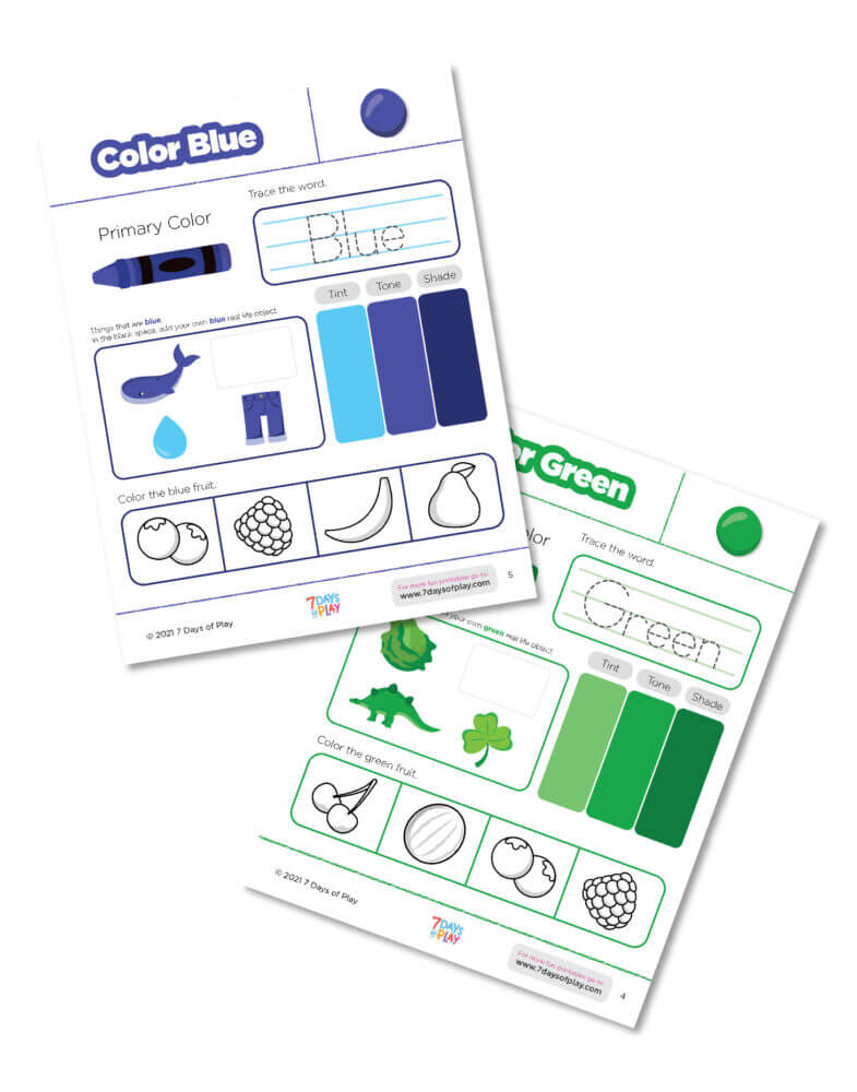learn and teach colors with this free printable worksheet for kids printable