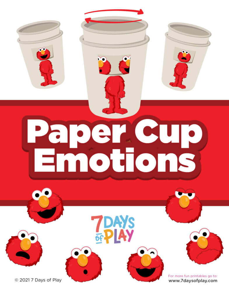 emotions activity for preschool feelings elmo