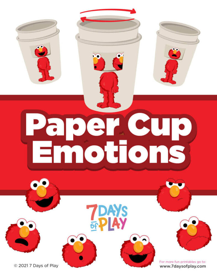 emotions activity for preschool feelings elmo