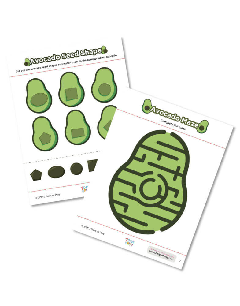 printable worksheets for kids fruit and vegetable activities food