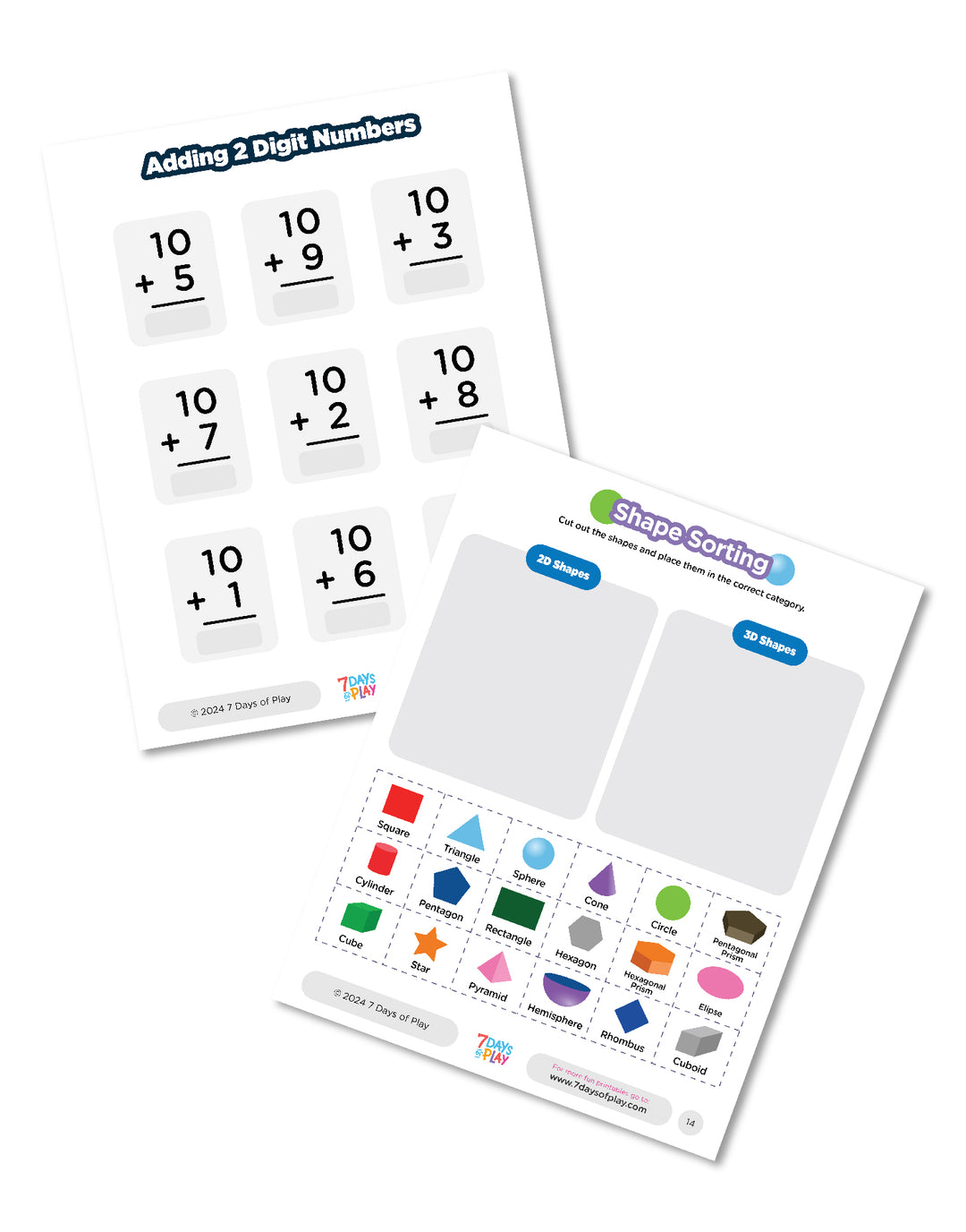 Kindergarten Prep Bundle - Printable