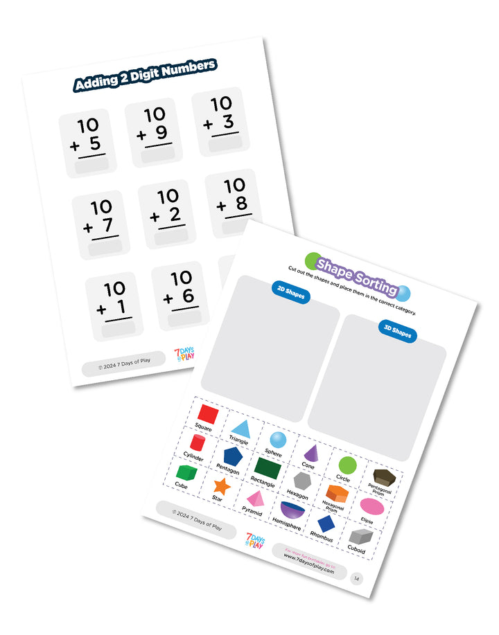 Kindergarten Prep Bundle - Printable