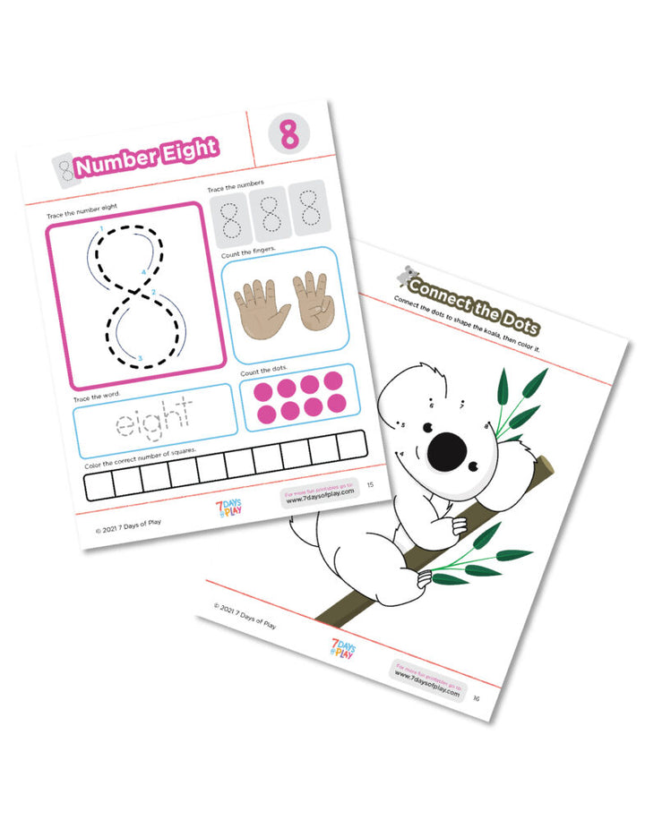 1-10 Numbers Bundle - Printable for Kids