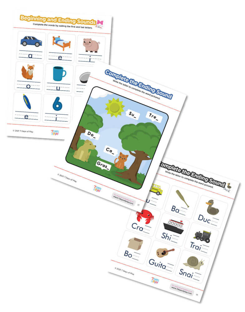 phonics worksheets printables phonological awareness alphabet sounds