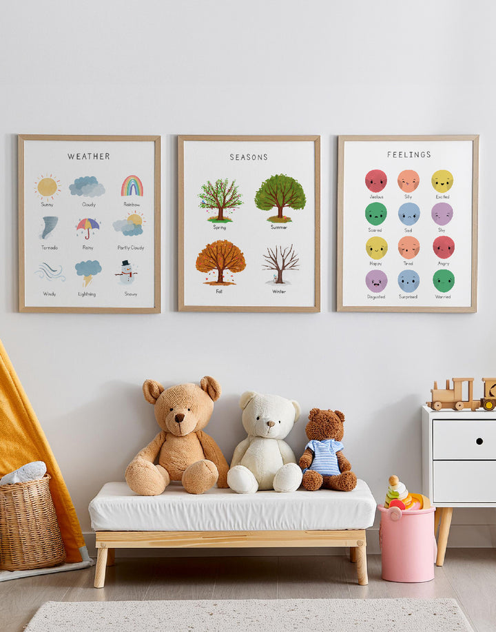 Playroom Poster Bundle - Printable