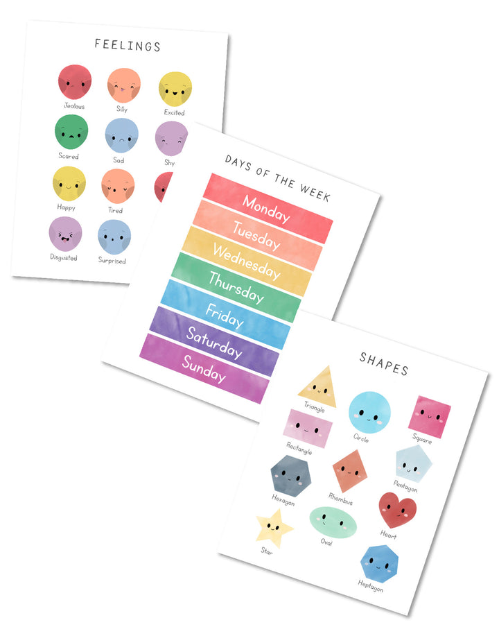 Playroom Poster Bundle - Printable